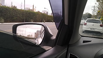 Uber Batendo Punheta Aguardando Corrida