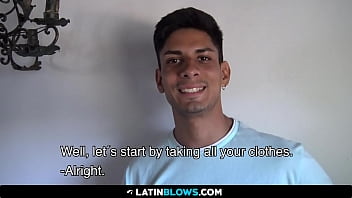 Handsome Argentinian Guy Sucking A Cock For Money - Latinblows.com