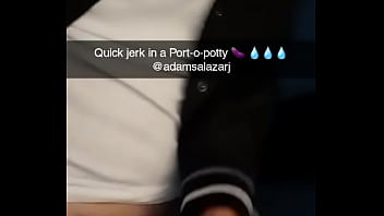 Quick Jerk In A Potty!