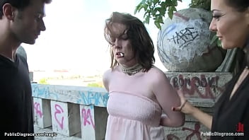 British Slut Public Bdsm Fucked