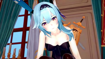 Futa Genshin Impact Eula Fucked By Keqing In Jean' Office