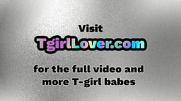 Lingerie Ladyboy Blown And Barebacked Before Cumshot