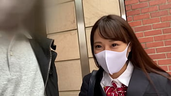 ハメ撮り　Gカップ巨乳JK。大きなおっぱいを使ったパイズリがエロい。実はスケベな生徒会長。校則違反の中出しSEX。パイパンおまんこに正常位で中出し！ - porn, porno, sex, teen, tits, boobs, sexy, shaved, amateur, homemade, busty, asian, pussyfucking, cu - Video 2005397