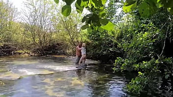 Couple Gets Caught While He Fucks Her In The Ass Outdoor 2of2