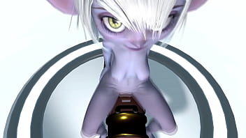 Lol Tristana Gets Her Yordles By Grinding On Her Weapon
