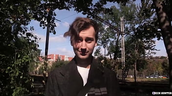 Straight Twink Takes A Big Cock In His Ass _ Mouth And Enjoys It For A Good Amount Of Money - Czech Hunter 565