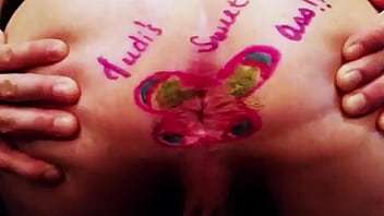 My Asshole Painted Like A Butterfly
