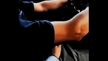 Handjob While Driving