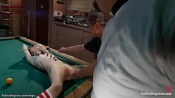 Babe Anal Fucked In Public Pool Bar