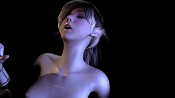 Two Sexy Elves Put On An Erotic Lesbian Show