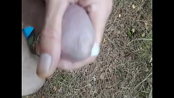 Wank In The Woods - cumshot, cum, cock, outdoor, solo - Video 2046979