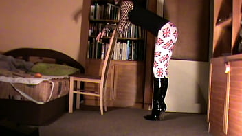 Maky - Boots, Latex, Walking, Public, Heels, Leggings - Heels - 2025 - Steamy - Performance - Video 1981575