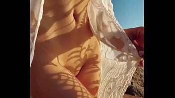 Marta Gromova Strokes Two Big Cocks