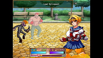 Kamikaze Kommittee Ouka Rpg [hentai Sex Game] Ep.1 Fighting Bad Bully Guys With Sexy Karate Pose