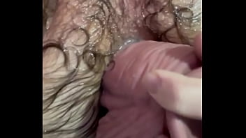 Playing With Thick Dildo