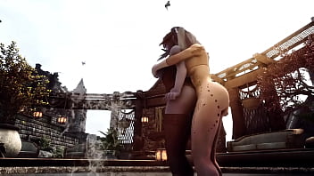 Futa X Female Elanor And Pei Sexy Time