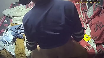 Un Rapidin Con Mi Vecina Colombiana