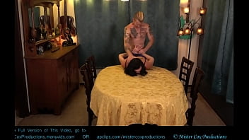 Horny Milf Wife Vivian Cox Licked And Fucked On The Dining Table - Mrxmrscox