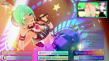 Ryuu Lion And Aiz Wallenstein Have Lesbian Sex In The Garden - Danmachi Hentai