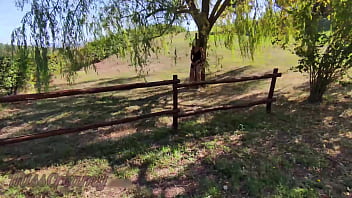 Flashing My Pussy In Front Of A Young Guy In Public Park And He Helps Me Squirt - It' Very Risky - Misscreamy