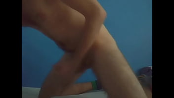 Jerking Off On All Fours