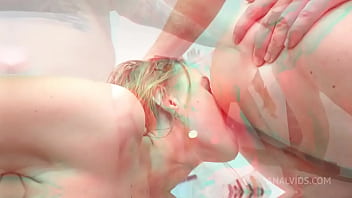 (dry Version) 0%pussy Nikki Riddle Dap, Spits, Real Balls Deep Anal, Face Fucking, Real Female Orgasm Rimming