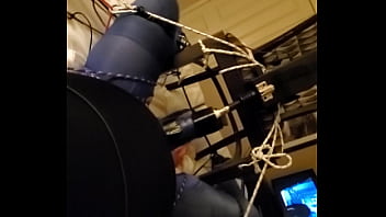 Dr Electrode Bondage Cum Sucking Machine