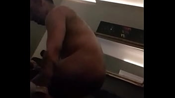 Playing At The Office With The Monstercock Of My Friend