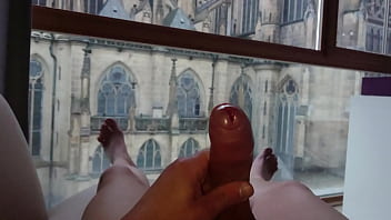 Jerk Off At The Hotel Window - cum, masturbation, hotel, window, jerk-off - Video 1950697