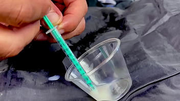 Eddie Danger Tests His Sperm Fertility Cum Playing