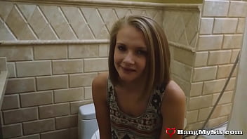 Step-bro Catches Paisley Brooks Smoking _ Fucks Her To Stay Quiet