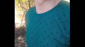 Caught Masterbaiting In Public In The Woods