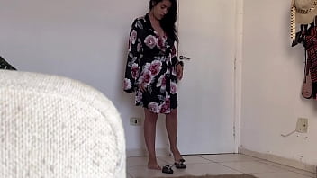 Hidden Camera - She Coming Out Of The Bath - Spying C_mera Escondida - Ela Saindo Do Banho - Espiando