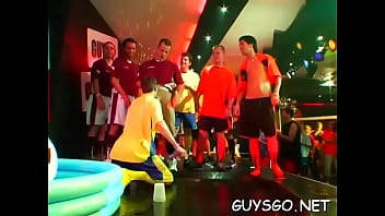 Horny Dudes Go Totally Wild - anal, blowjob, party, gay, orgy, group-sex - Video 1734743