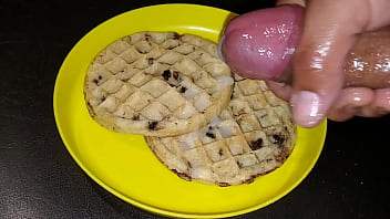 Lego My Cum Eggo. Topping My Waffle With My Cum Sauce.