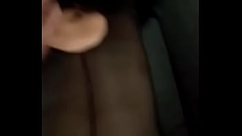 Fucking My Gorgeous Wife Doggy-style, While She Wears A Black Body-stocking, Lycra Hood And Leather Muzzle