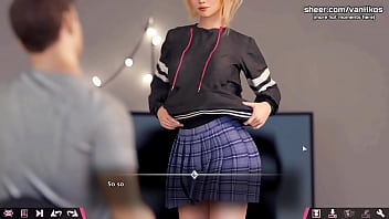 Double Homework | Hot 18yo Blonde Teen Girlfriend With A Gorgeous Body Rides Boyfriend' Big Cock | My Sexiest Gameplay Moments | Part #17