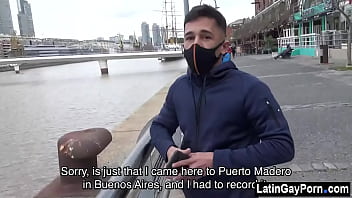 Straight Latin Dude Has Gay Sex For Cash