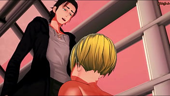 Eren Fucking Armin Hard After The Time Skip - On Titan Hentai.