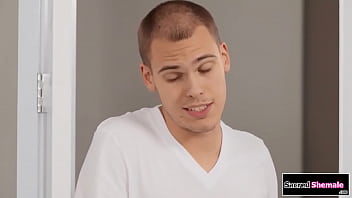 Tgirl Angel Ducati Facefucks A Handyman