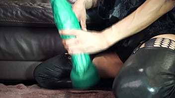 Huge Dildo Deep Anal Masturbation With Hankey' Toys Dragon M/l 75% Soft 2