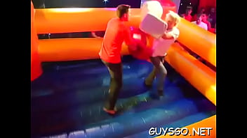 From One Jock To Another - anal, blowjob, party, gay, orgy, group-sex - Video 1992210