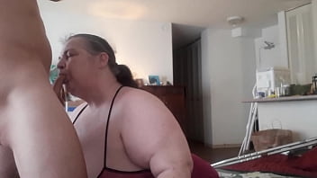 Blowjob From My Bbw Landlord