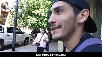 Latin Boy Paid Money Public Outdoor Fuck In Alley Pov