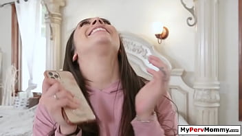 Guy Fucking His Busty Latina Stepmom