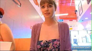 Sexy Teen Blonde Amateur Alana Finger Fuck Her Juicy Pussy In Public And Loves It