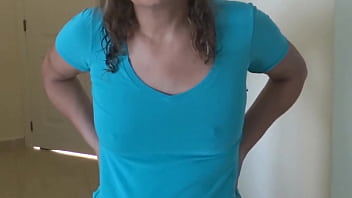 Mii Hot Wife Is Turned On To Show Off Her Delicious Tits So They Can Jerk Off While Watching Her