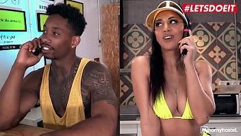 Hornyhostel - (julia De Lucia, Jesus Reyes) - Sexy Big Tits Pizza Delivery Girl Surprise Fuck With Bbc