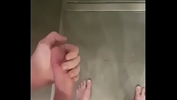 Jerking In The Shower - cumshot, cum, masturbation, jerking, shower, ginger, soloboy, nutting - Video 1744488