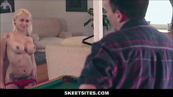 Big Tits Stepdaughter Loses At Strip Pool To Stepdad - Marsha May, Wrex Oliver